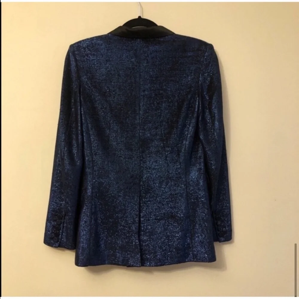 Joe’s Jeans Heidi Blue Tuxedo Jacket - Picture 12 of 12